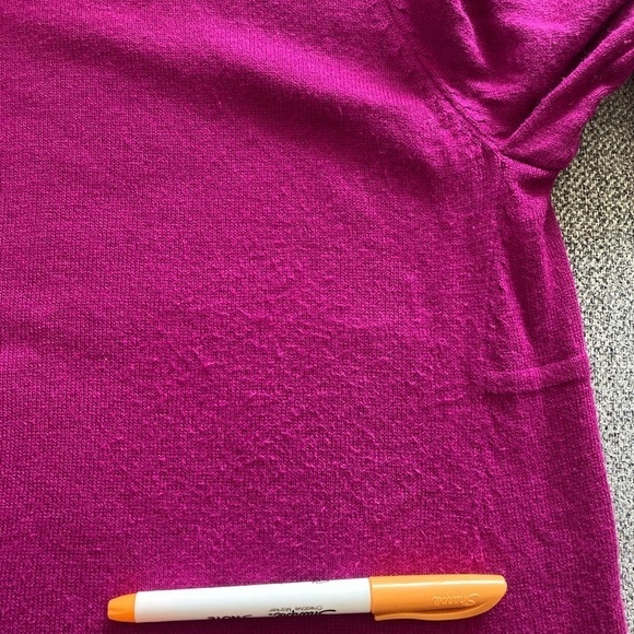 J Jill Purple Cotton Blend Sweater - Picture 8 of 8